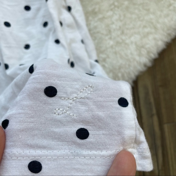 BNWOT Adorable H&M Polka Dot Tee - Picture 4 of 8